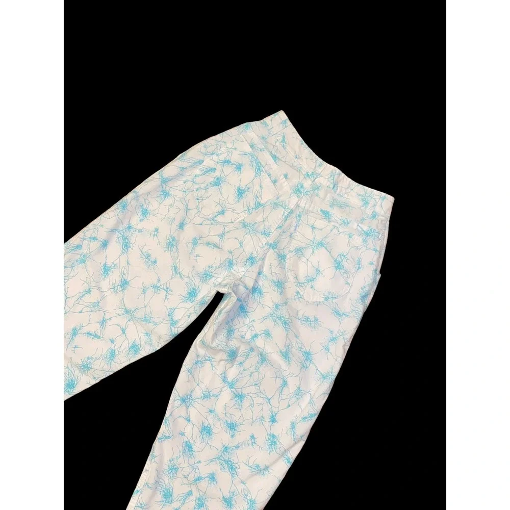 VTG 80s Levi's Sample Pleated High Waist Relaxed Tapered‎ Twill Pants Women's 9 - Picture 7 of 12